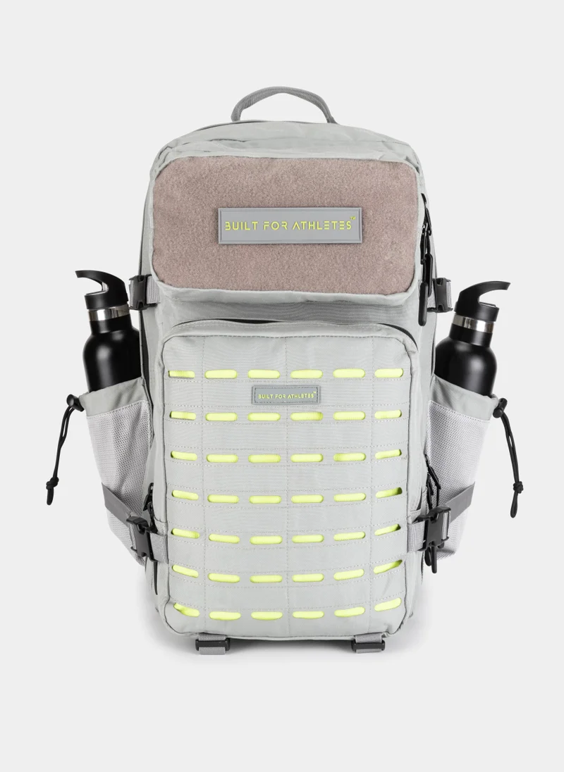 مصمم للرياضيين LARGE GYM BACKPACK BUILT FOR ATHLETES GREY LIME