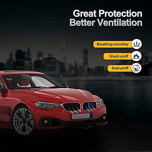 ATPOEN F32 Grille Grill for BMW 4 Series M4 F80 F82 F83 F32 F33 F36 430i 428i 435i 440i 2014 2015 2016 2017 2018 2019 2020 ATPOEN Front Grill Kidney Bumper Double Slats, 2Pcs (M-Color) - Image 4
