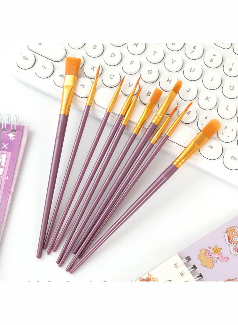 مجموعة فرش طلاء مكونة من 50 قطعة مناسبة للرسامين المحترفين والهواة - Image 3