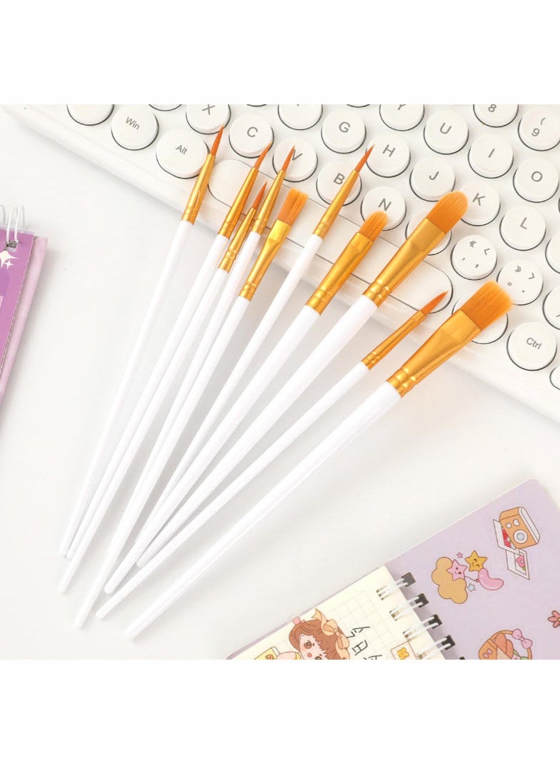 مجموعة فرش طلاء مكونة من 50 قطعة مناسبة للرسامين المحترفين والهواة - Image 4