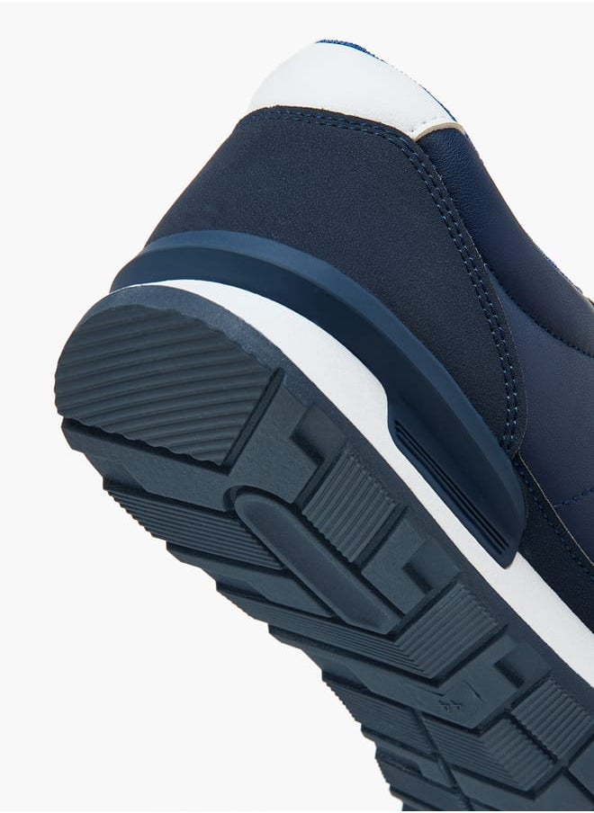 LBL by Shoexpress Men's Colourblock Sneakers with Lace-Up Closure  - Image 5