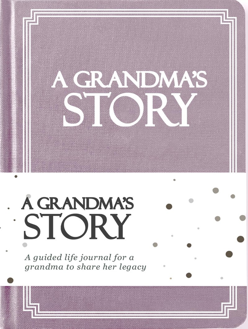 Coco & Lan Grandma's Life Story Journal (Hardcover): A Meaningful Keepsake for Grandma to Share Her Journey & Memories, Book Includes 250+ Prompt Questions, Sentimental Gift for Mother's Day, Birthday, Christmas - Image 1