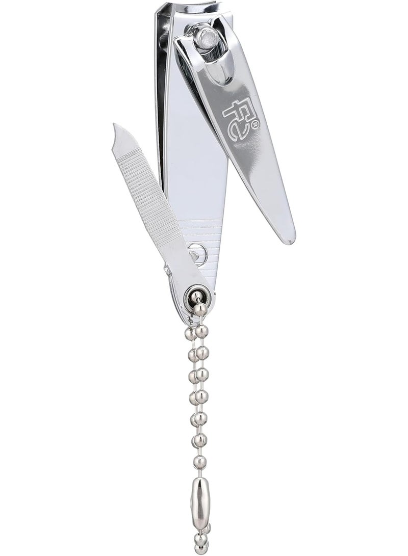 Fe Nail Clipper Chrome Plated with key holder chain - Image 2