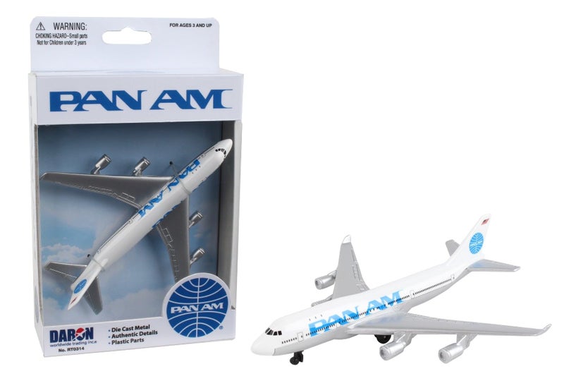 Daron Planes Pan Am Single Plane (RT0314), White - Image 1