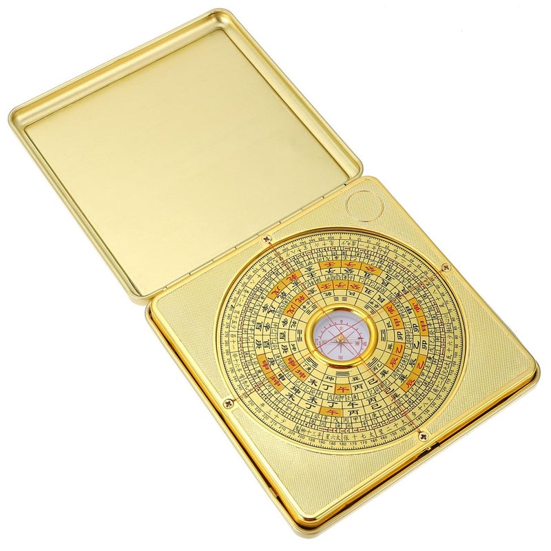 IMIKEYA Feng Shui Compass Pan Chinese Ancient Compass for Home Planning and Feng Shui Practices Precision Magnetic for and Residential Harmony 1pc - Image 2