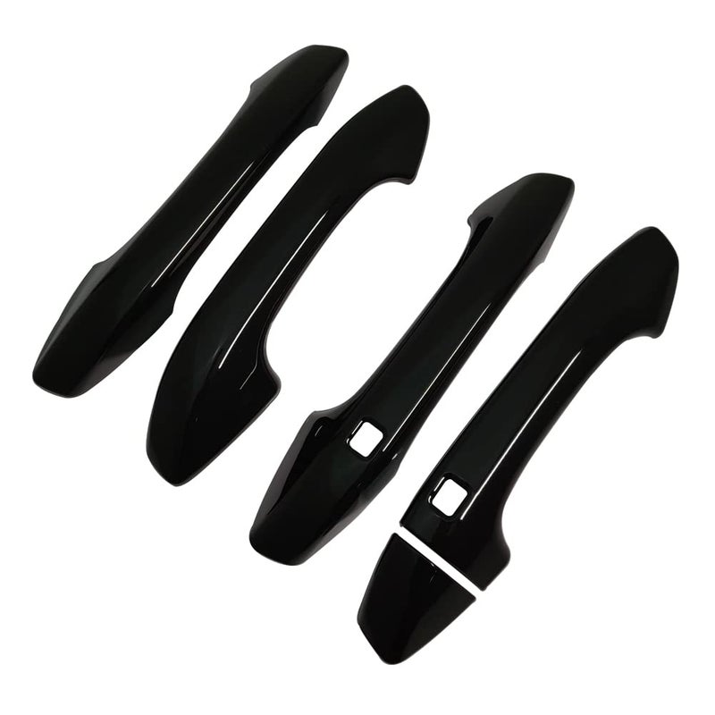 AOKIO ABS Glossy Black Exterior Door Handle Cover Trim for Kia K5 Accessories 2020 2021 2022 2023 2024 2025 with Smart Keyhole (Not for Optima 2015-2019) - Image 3