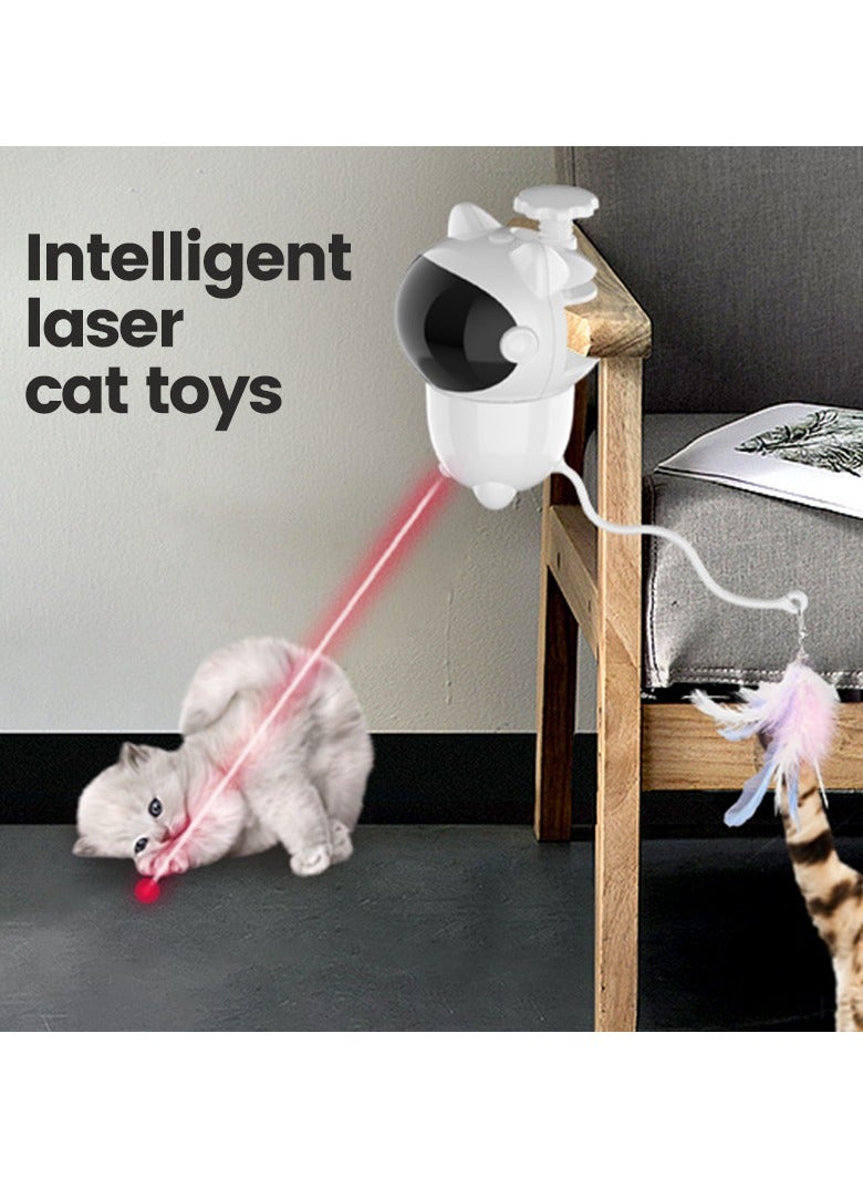 General Laser cat teasing stick pet smart induction cat toy self hi red light laser cat teaser USB  - Image 1