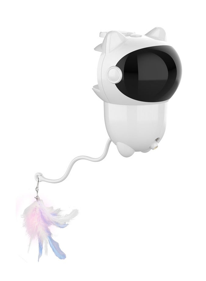 General Laser cat teasing stick pet smart induction cat toy self hi red light laser cat teaser USB  - Image 4