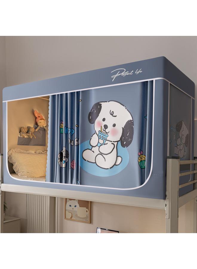 Y&D Bed Canopy Tents Curtain Blackout Curtain Single Bed Tent Curtain Student Shading Cloth Bed Canopy Mosquito Net Student Sleep Privacy Protection - Image 1