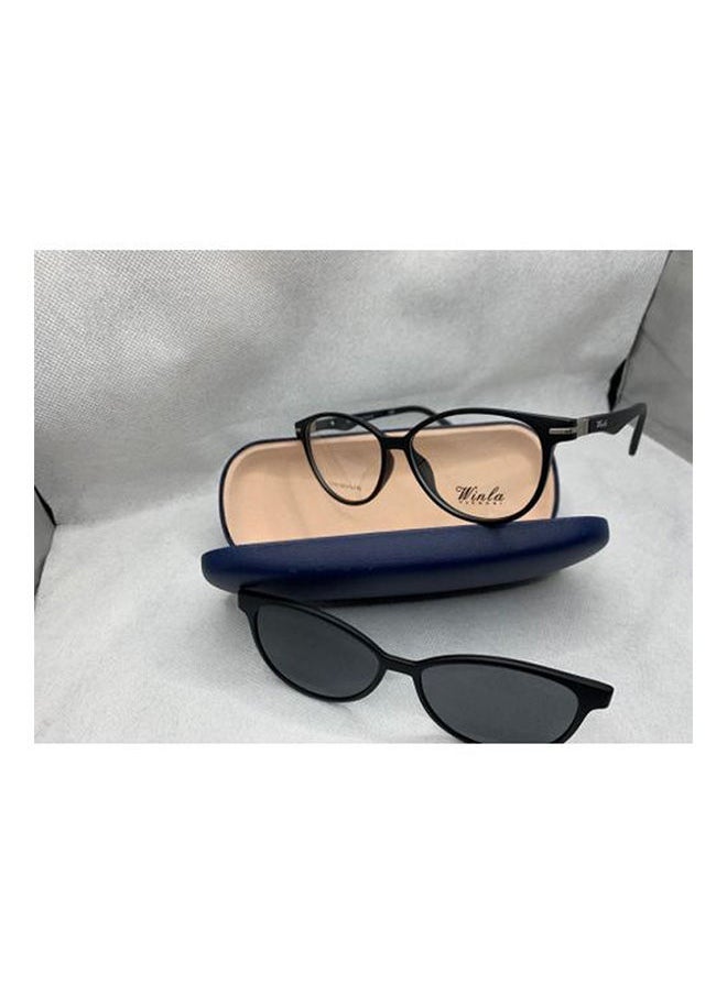 Winla Full Rim Oval Eyeglass Frame T3103 C09  - Image 2