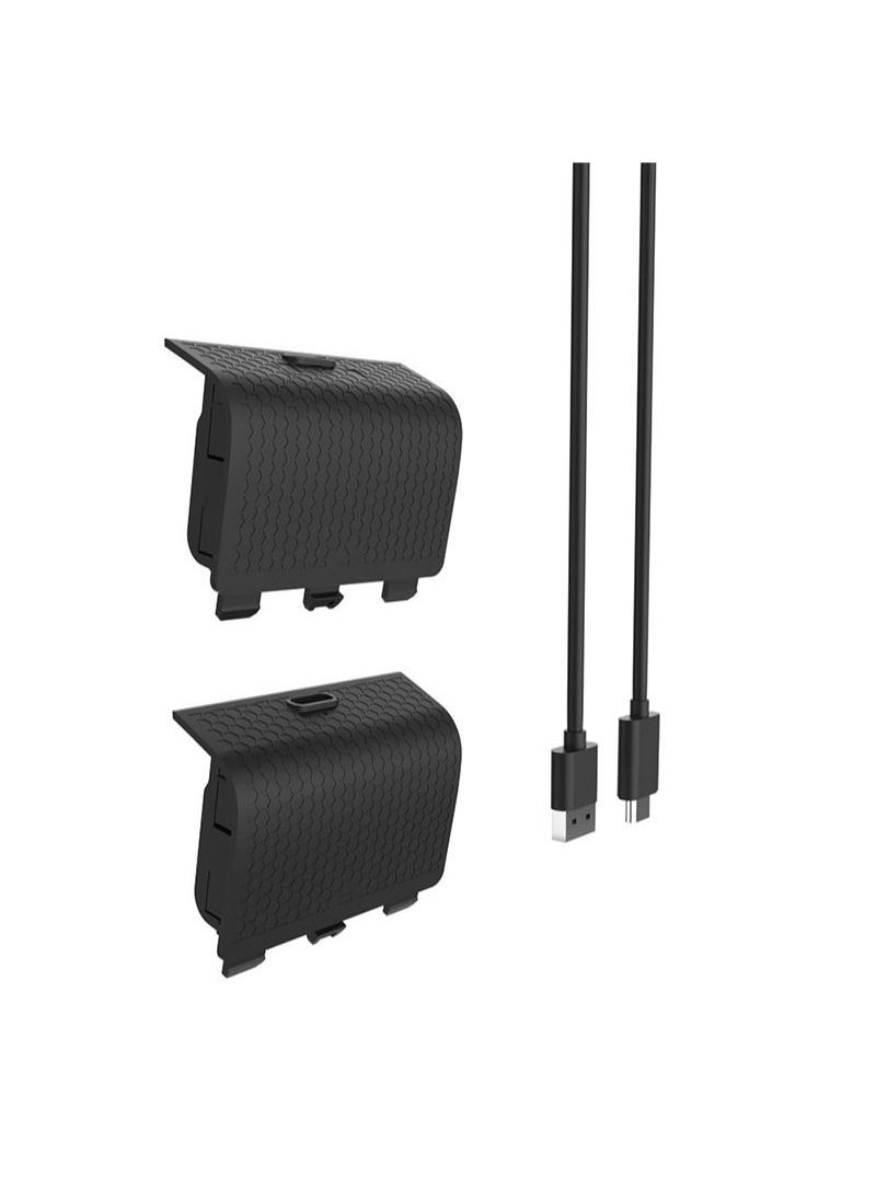 JYS - حزمة بطارية قابلة للشحن لجهاز Xbox Series X المكونة من قطعتين - Image 1