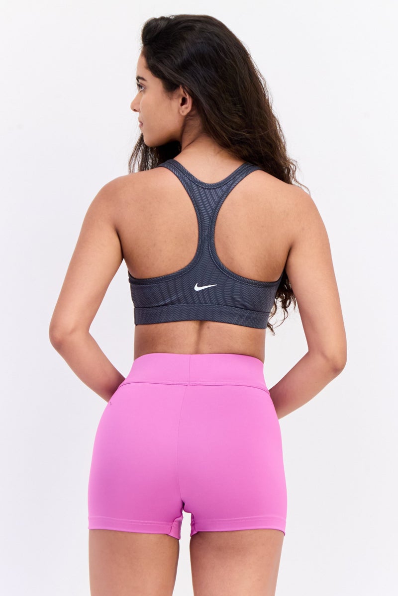 Women Sportswear Fit Training Sport Bra, Grey