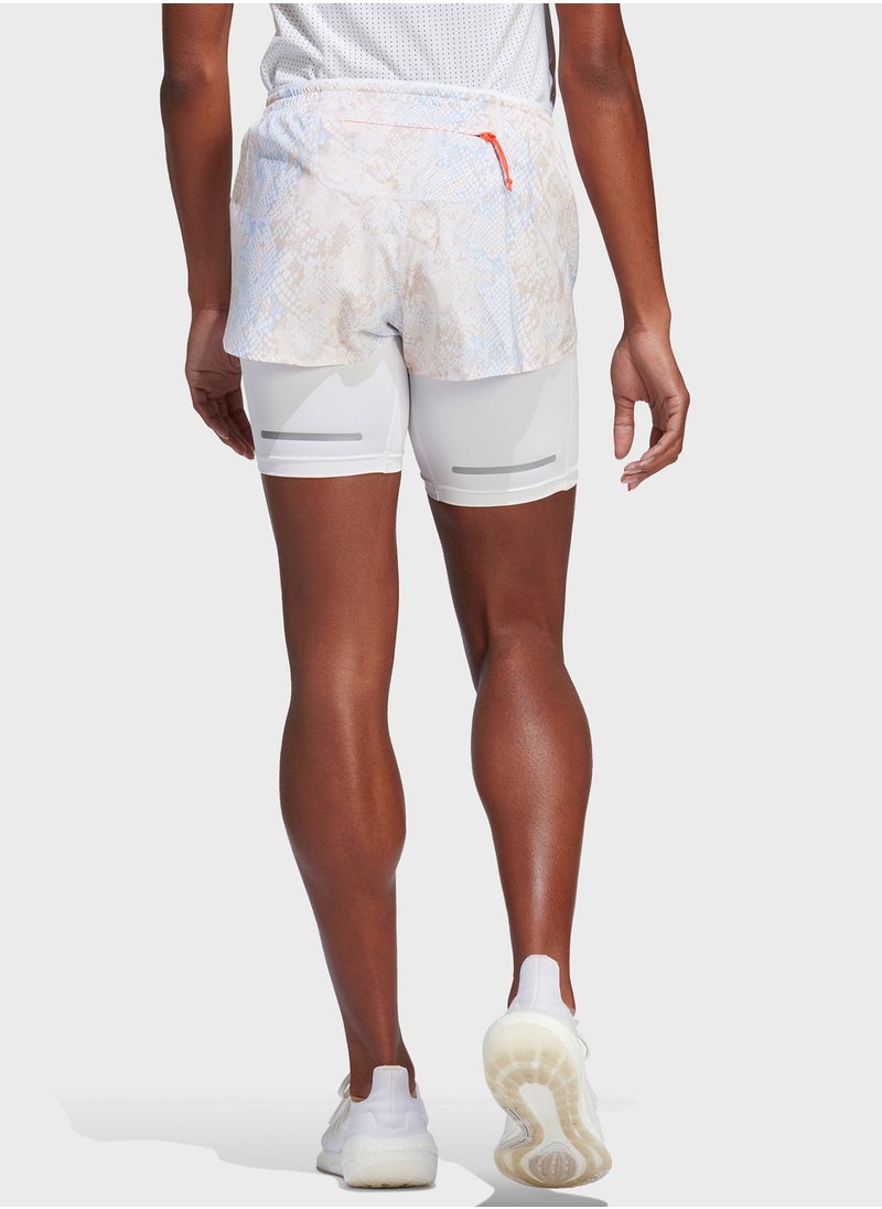 Adidas - 2In1 Fast Aop Shorts - Image 1