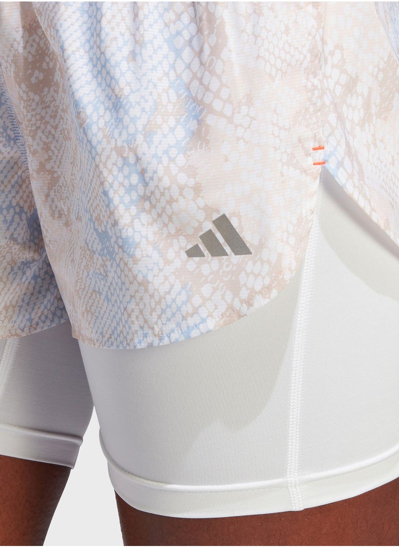 Adidas - 2In1 Fast Aop Shorts - Image 1