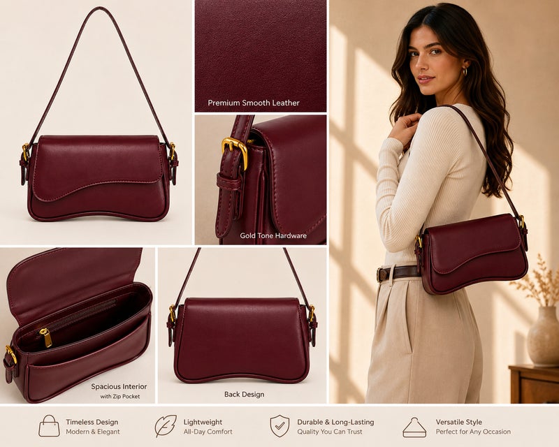 KANAZ-Chic Women's Shoulder Bag for Everyday Style - Image 2