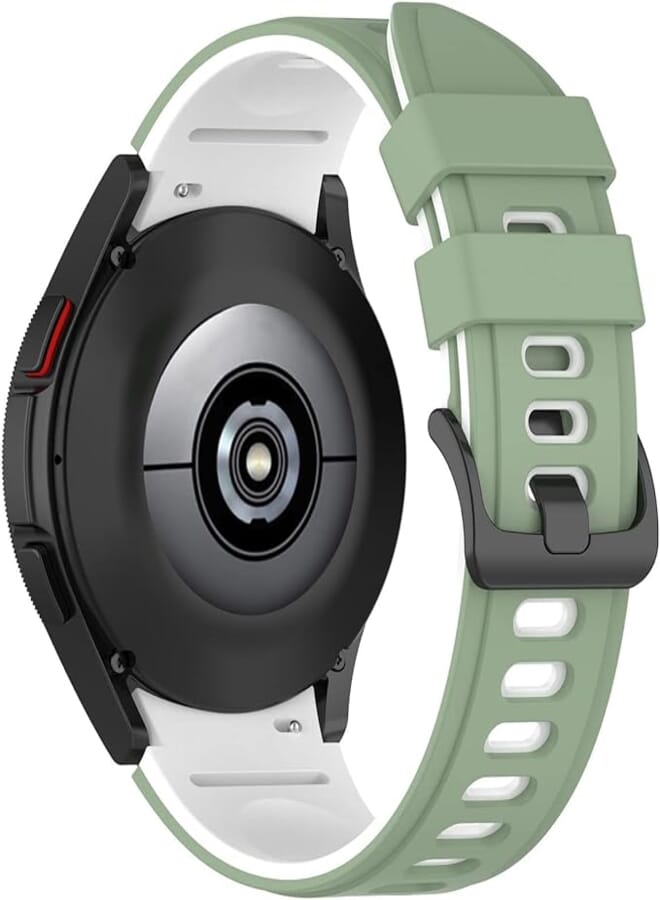 Next store Compatible with Samsung Galaxy Watch 4 Classic Band 42mm/46mm Silicone Strap, 20mm Sport Wristband, Compatible with Samsung Galaxy Watch 5/5 Pro/4/3 41mm