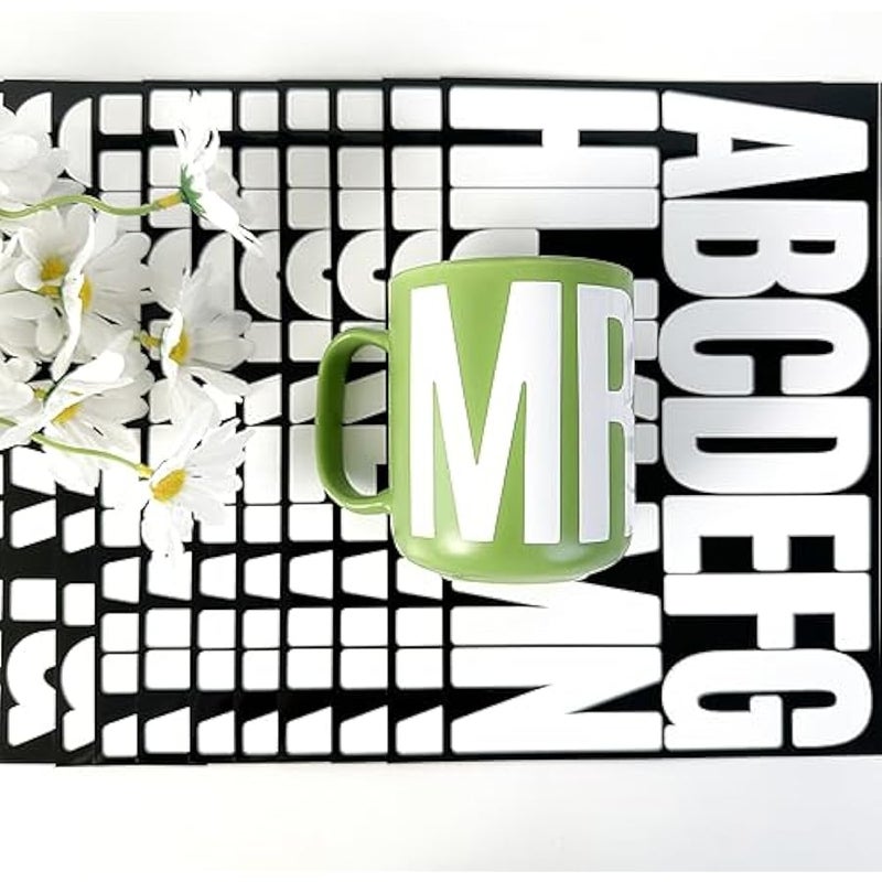 9 Sheets Self Adhesive Vinyl Letters Numbers Kit, Mailbox Numbers Sticker for Mailbox, Signs, Window, Door, Cars, Trucks, Home, Business, Address Number, lockers (3 Inch, White) - Image 5