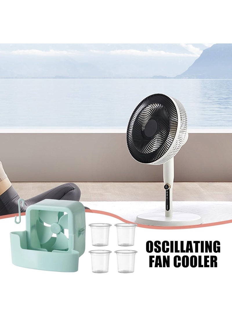 Beauenty Ice Cooling Artifact - Glaze Cooler Device Yard with Glazed | Portable Fan Attachment | Indoor Cooler Device For Room - Image 2