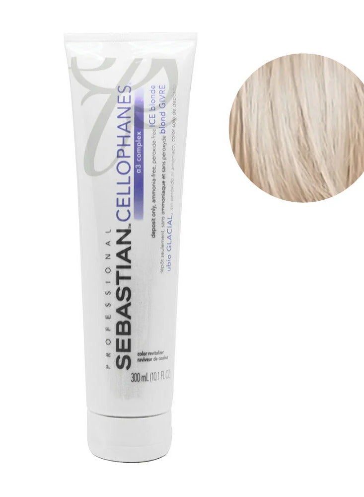 سيباستيان بروفيشنال صبغة شعر شبه دائمة من سيباستيان سيلوفان بدون أمونيا - أشقر ثلجي 300 مل - Image 3