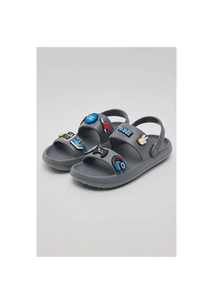 أر أند بي Charm Detail Slingback Sandals