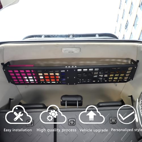 HAPPYHORSE For Toyota FJ Cruiser 2007-2021 trunk, sundries organizer storage compartment storage box (Tailbox roof platform) - Image 2