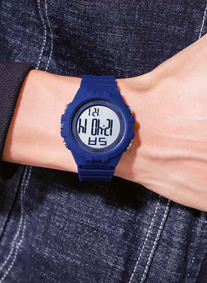 Men's 1715 Army Style Waterproof Silicone Band Men Sport Wristwatch - Image 3