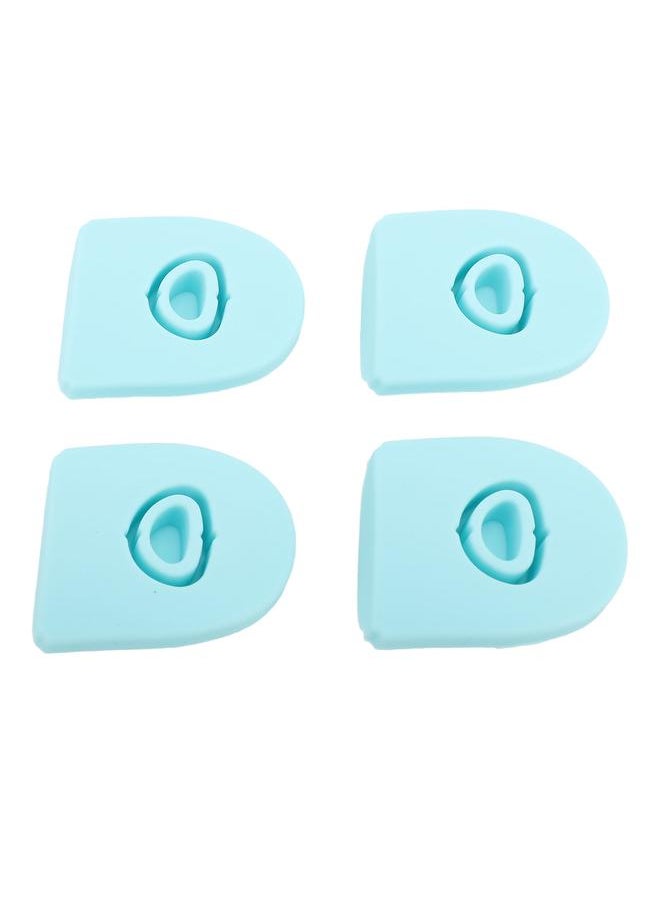 Thoraya 4pcs Replacement Stopper Compatible for Owala FreeSip Silicone Anti Spill Lid Stopper Water Bottle Top Lid Replacement Parts Sky Blue  - Image 1