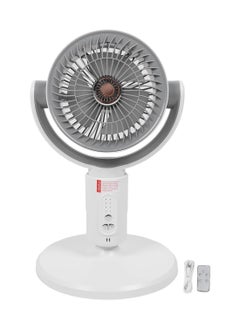 DIGI CORE Silent Tower Fan With Remote Control Powerful Fan 360 Circulation Quiet And Powerful Floor Fan Smart Oscillating Fan Portable 5 Wind Speeds 8 Speed Intelligent Timing Adjustable Height Standing Fan  - Image 2