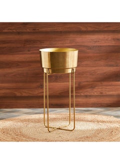 Home Box 2-Piece Ace Metal Planter Set With Stand 50x30x50 cm  - Image 2