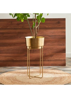 Home Box 2-Piece Ace Metal Planter Set With Stand 50x30x50 cm  - Image 1