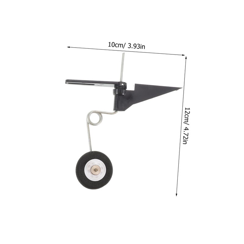 Tail Wheel Assembly Replacement Gear Stable Reliable Performance for RC Airplane - Image 3