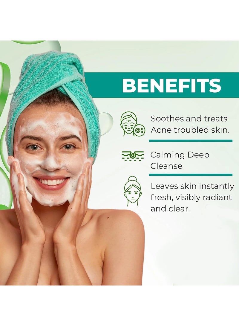 هيبا'ز كوليكشن غسول الوجه بالخيار للبشرة الجافة، يحافظ على البشرة ناعمة ولينة وصحية 100 مل 3.38 أونصة سائلة - Image 5