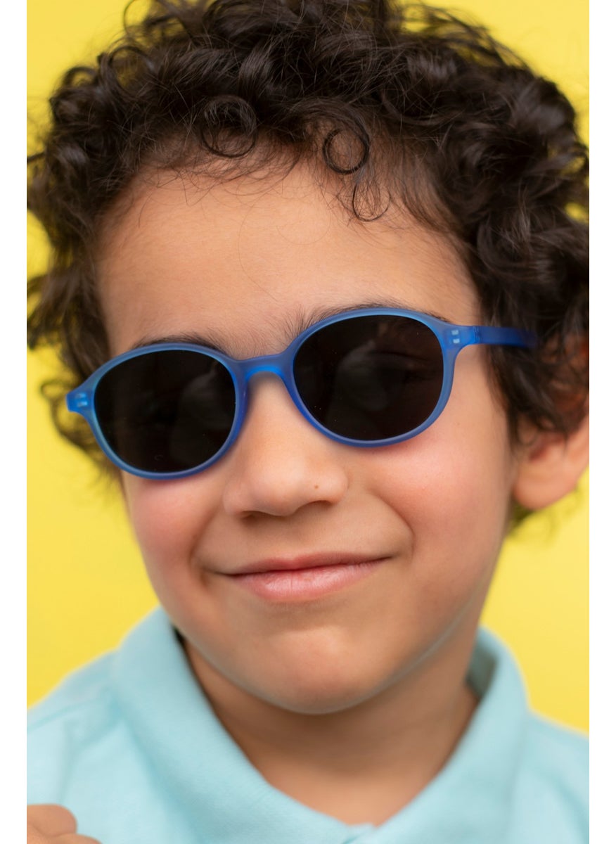 Focus On 2-5 Years Old Blue Polarized Children's Sunglasses  - Image 1