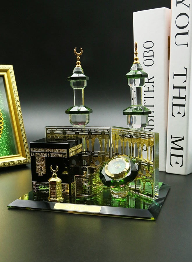 MHONGWEI Islamic Element Handicrafts, Home Decoration Gifts, Simplified Architectural Souvenirs, High-end Office Desktop Ornaments - Image 1