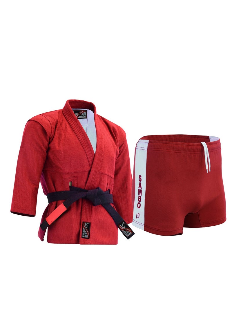 Spall Sambo Suit for Training & Competition – Durable Martial Arts Uniform with Jacket & Shorts  - Image 1