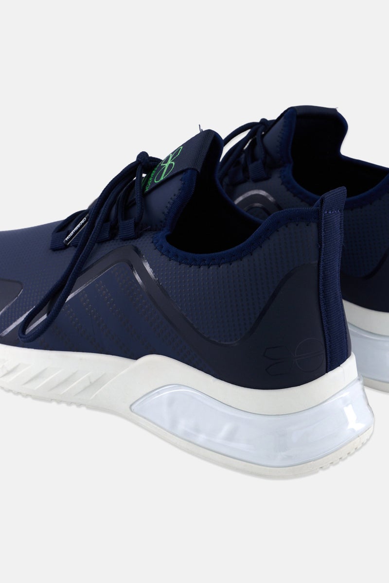 CROSSHATCH أحذية تدريب للرجال من كلارينجتون، مزودة بأربطة، لون أزرق - Image 3