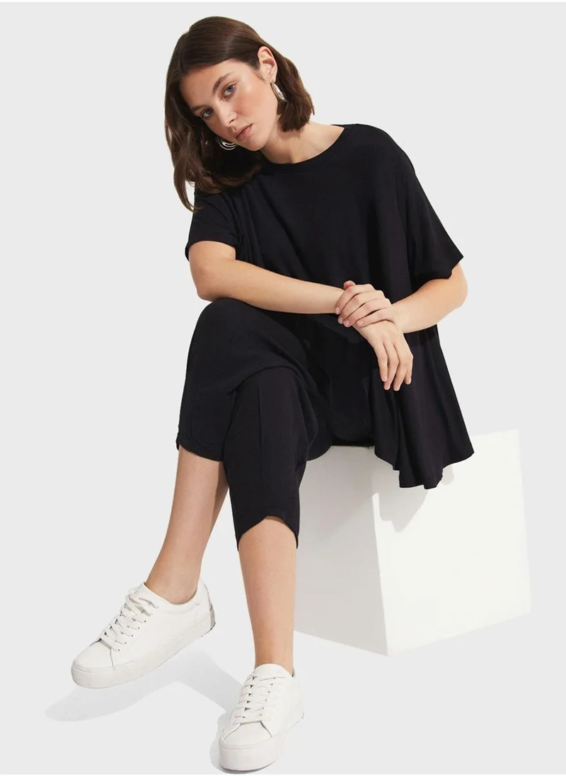 جون High Waist Pants