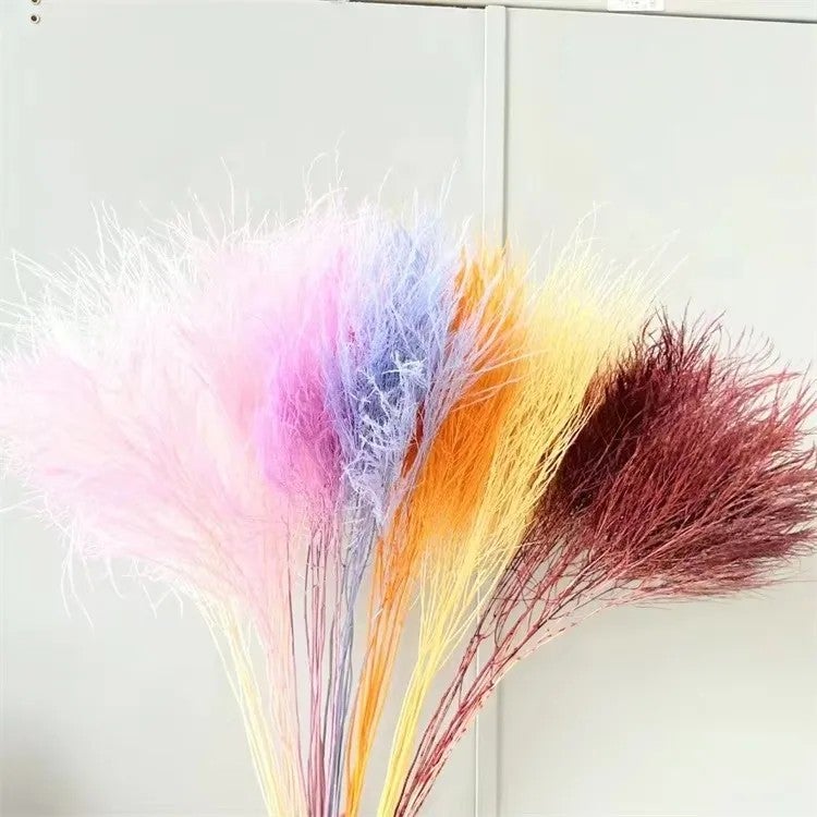 Bluejw Natural Dried Flowers Bouquet - Preserved Plants & Grass for DIY Wedding Christmas Easter New Year Home Decoration - Hot Sale Floral Arrangement Supplies - Image 3