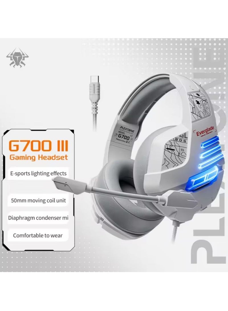 PLEXTONE G700 Luminous Wired Gaming Headset - Image 3