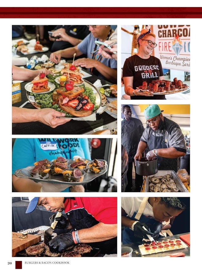 Burgers And Bacon Cookbook Over 250 Worlds Best Burgers Sauces Relishes And Bun Recipes - Image 2