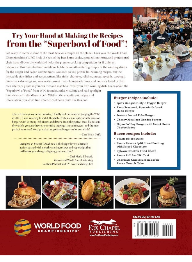 Burgers And Bacon Cookbook Over 250 Worlds Best Burgers Sauces Relishes And Bun Recipes - Image 1