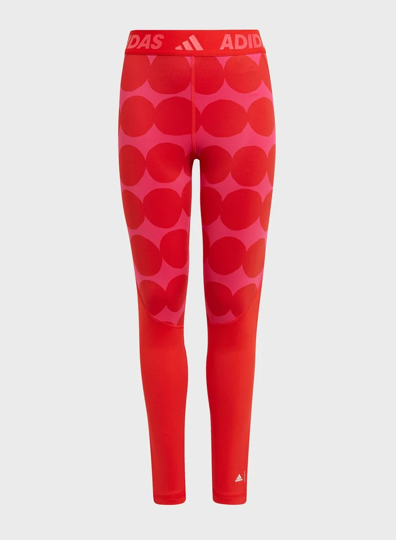 Adidas Kids Marimekko Techfit Tights
