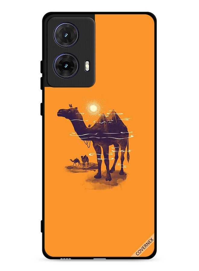 Covernex Motorola Moto G85 5G Protective Case Cover Camels & Sun Art - Image 1