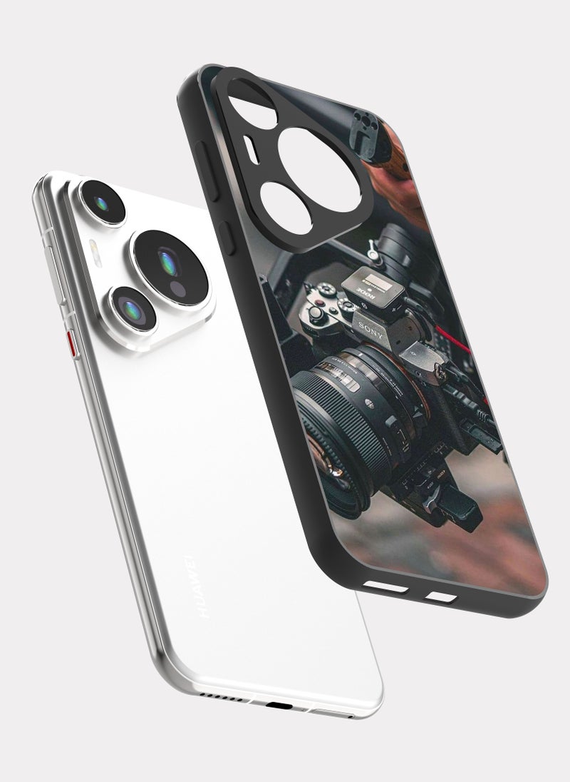 بكسلات كفر هواوي بيورا 70 برو مصور كاميرا مخرج رمادي - Image 2