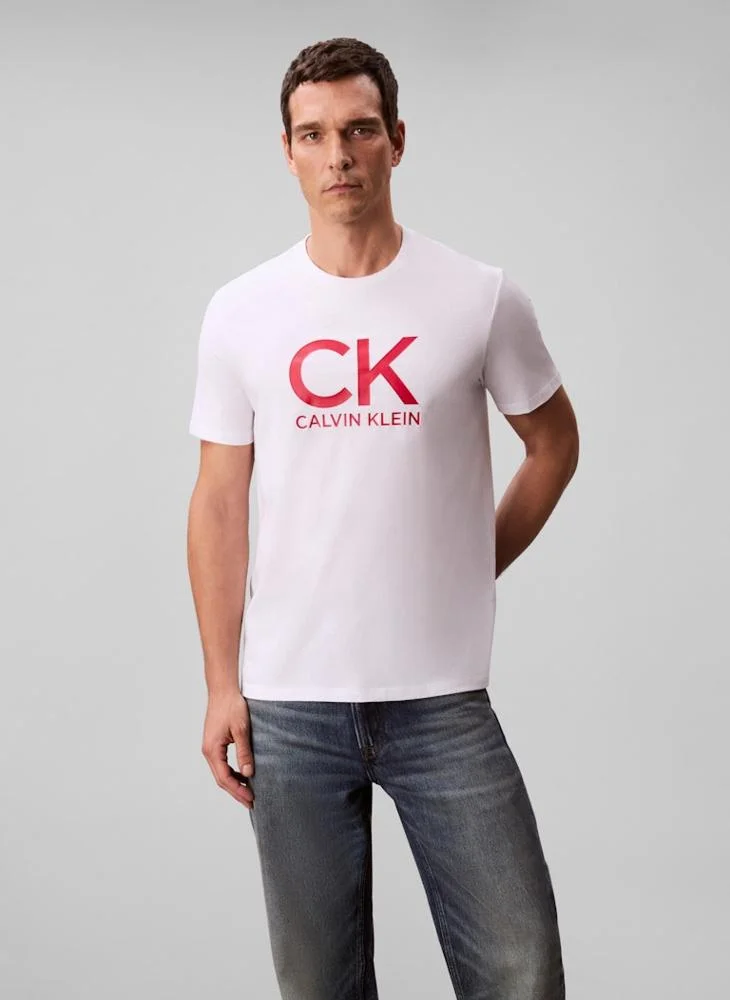 Calvin Klein Jeans 30S Graphic Crew Neck T-Shirt