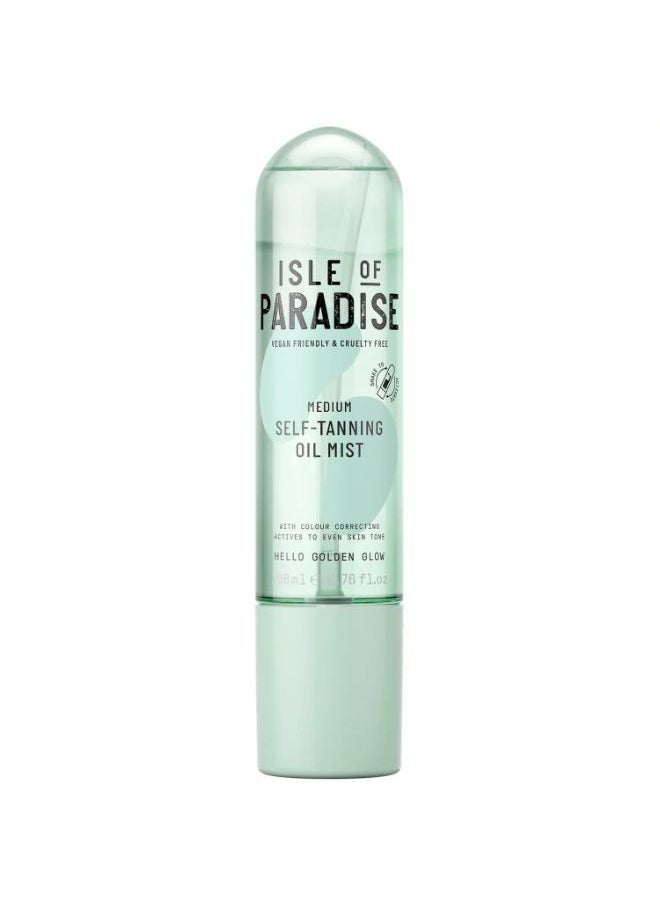 ISLE OF PARADISE MEDIUM SELF-TANNING OIL MIST 200ML 