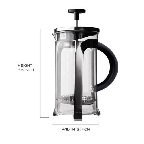aerolatte French Press Coffee Maker, Brews 3 Servings, 12 Ounce - Image 2