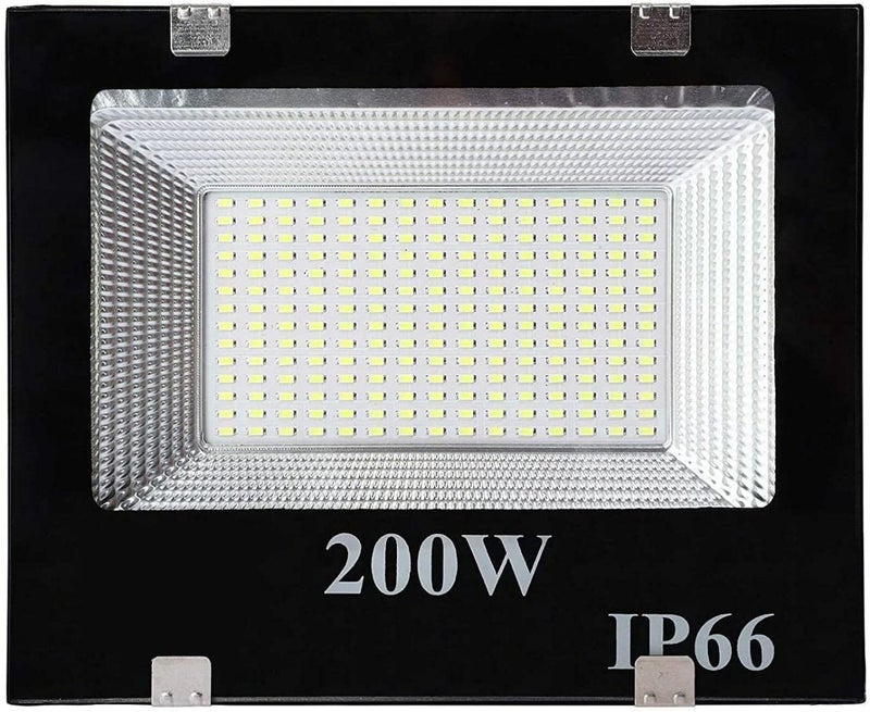 Gesto 200W Led Flood Light – Ip66 Waterproof Led Lights with 120° Wide Beam | Halogen Light,Focus Led Lamp Light for Yard,Showroom,Shop,Factory,Warehouse,Temple,Tent,Playground (Cool White)-Pack of 2 - Image 2