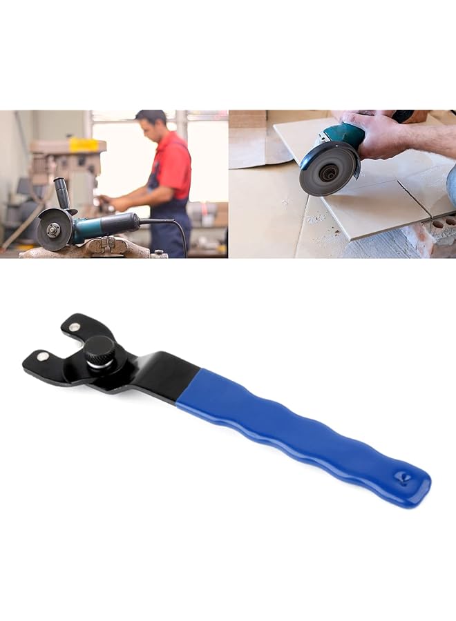 إيروريكس مفتاح ربط دبوس قابل للتعديل لطحن الزوايا، مفتاح ربط بمقبض بلاستيكي، مفتاح ربط منزلي، أداة إصلاح طاحونة 8 50 مم - Image 5