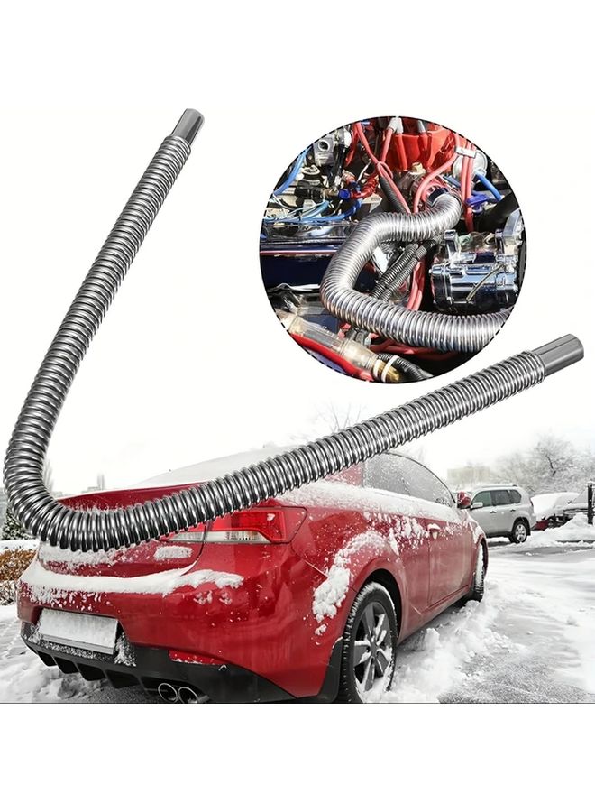 Stainless Steel High Temperature Resistant Exhaust Pipe With Clamps 47 24 Inch - Image 1